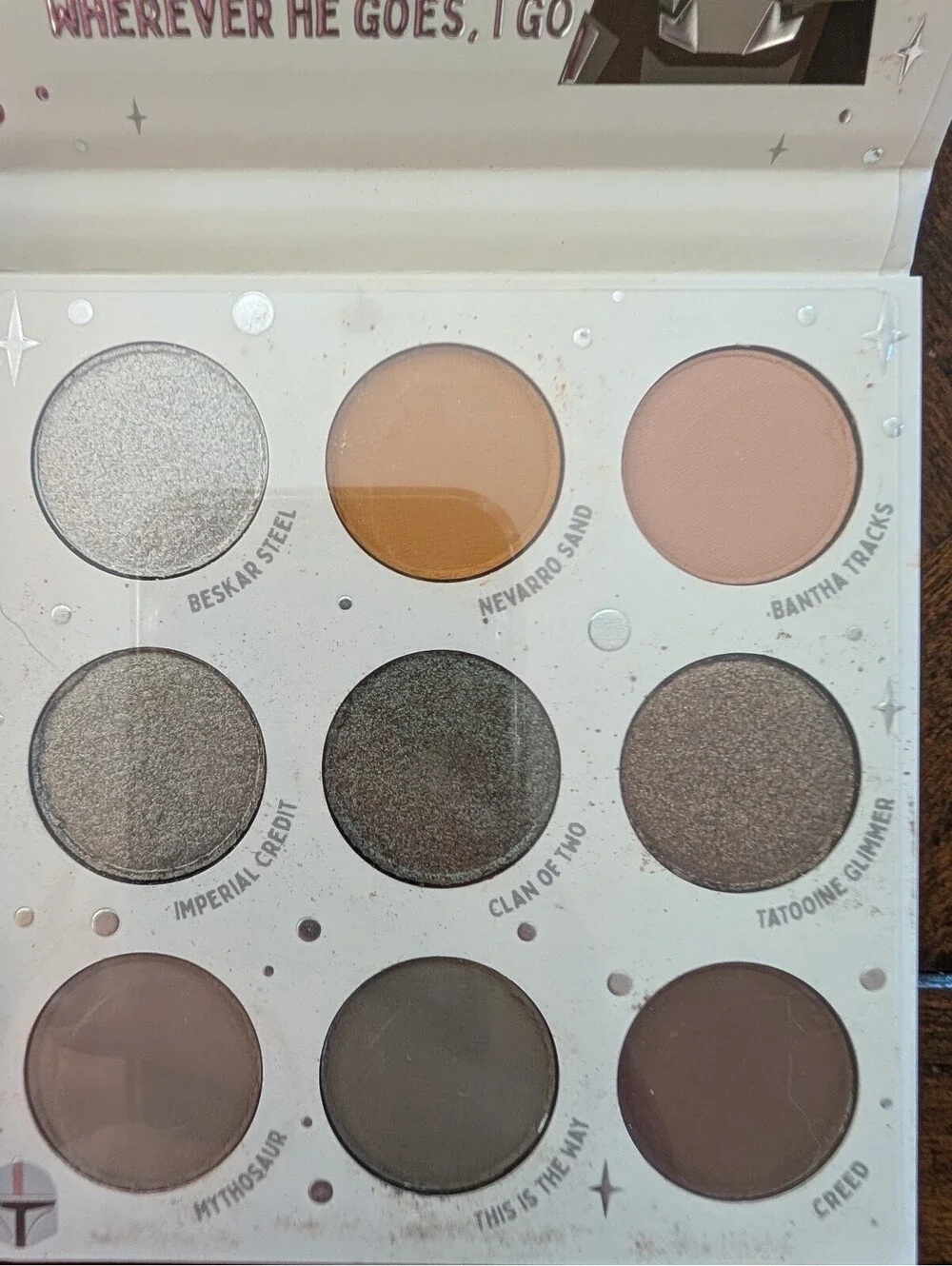 ColourPop Star Wars Mandolorian Pressed Powder Palette NIB